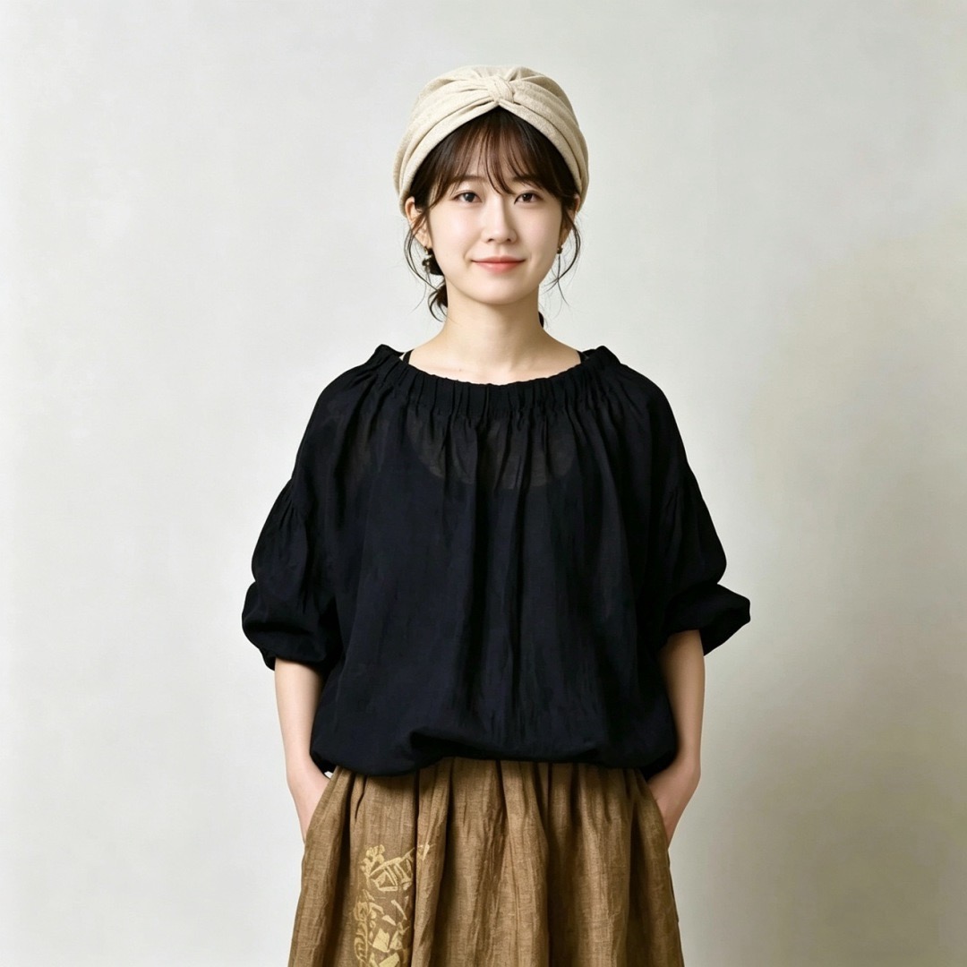 45R-cc Gauze shirt