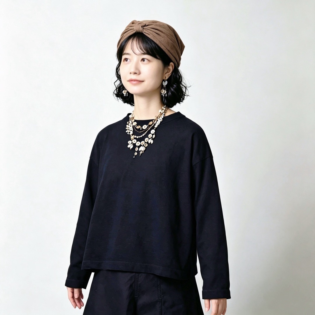 45R-cc Tianzhu M square long sleeve T